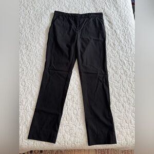 The Row Women's Black Straight Leg Pants
